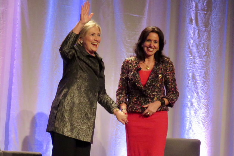 Hillary Clinton de passage à Montréal