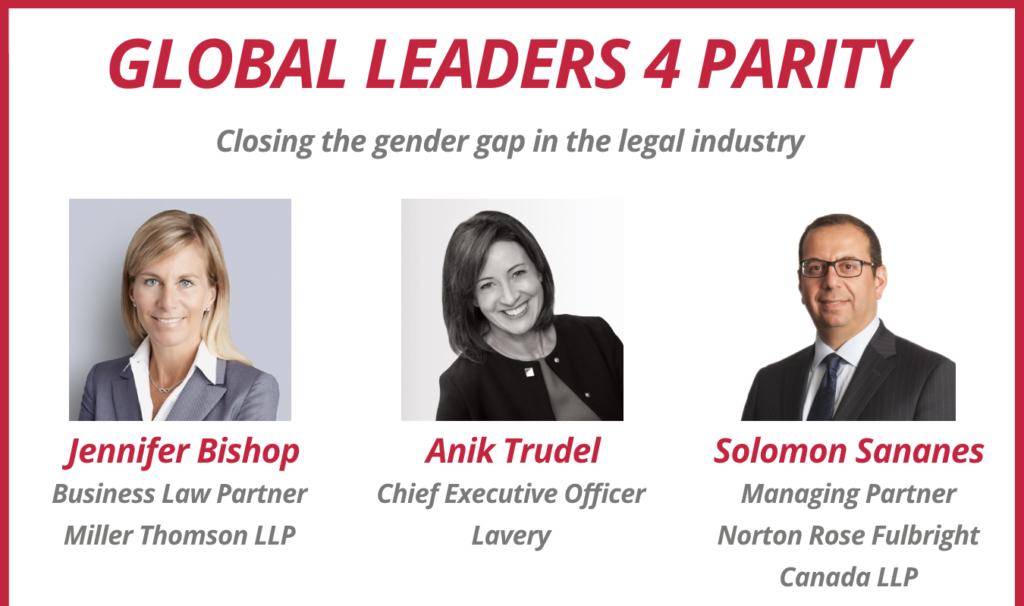Global Leaders 4 Parity Series – Closing the gender gap in the legal industry