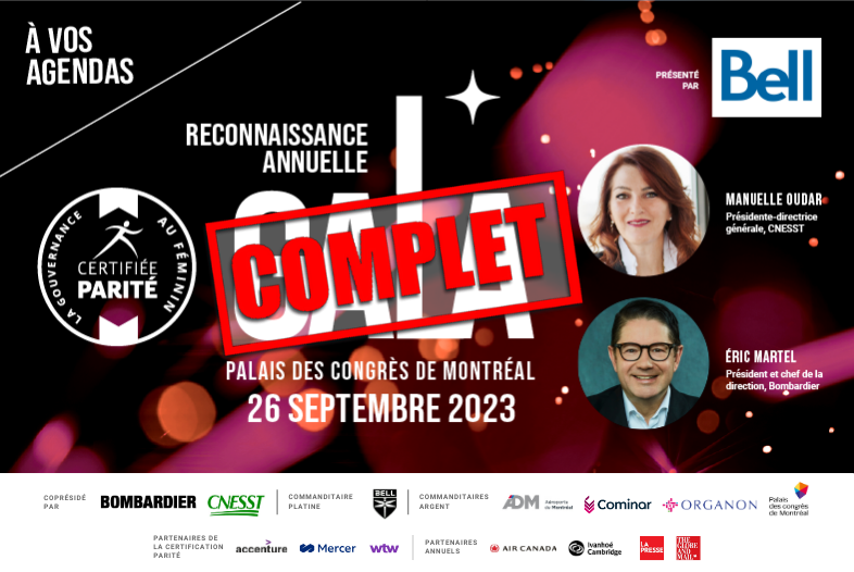 Gala de reconnaissance annuel 2023 — Montréal